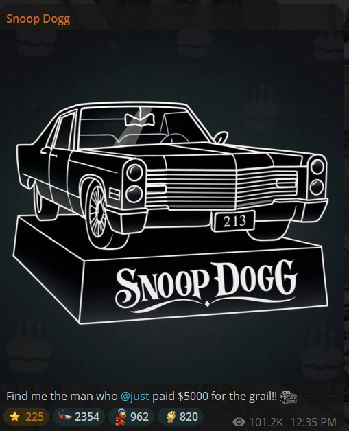 Telegram Bans Weed, Then Partners With Snoop Dogg to Sell Digital Blunts — Hypocrisy at Its Finest